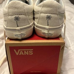 White Vans Palm Tree Limited Edition